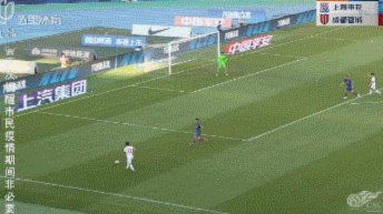 申花扳平比分朱辰杰头槌破门1-2铜梁龙